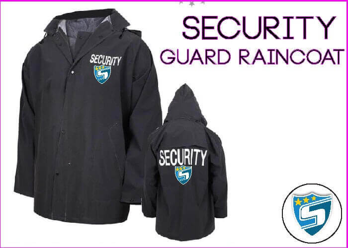 Security Guard Raincoat