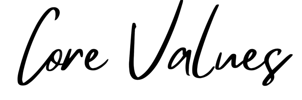Core Values Black